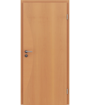 Bild von Furnierte Innentür mit Intarsieneinlagen HIGHline – I3 Buche, Intarsieneinlage Buche