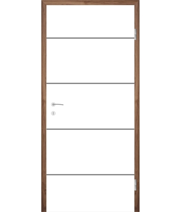 Bild von Weißlackierte Innentür COLORline – EASY R27L