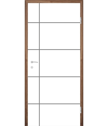 Bild von Weißlackierte Innentür COLORline – EASY R34L